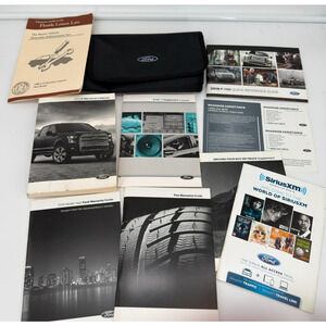 2016 Ford F-150 Factory Owners Manual Set with SYNC & Case